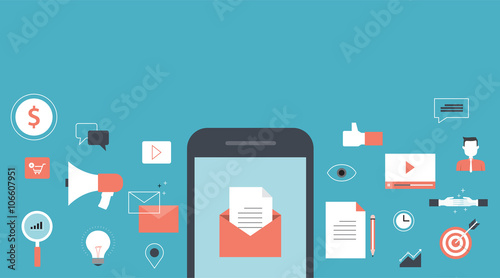 banner for business email marketing content 