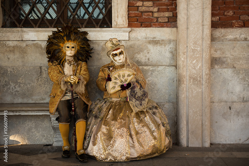 Obraz na płótnie Carnevale a Venezia w salonie