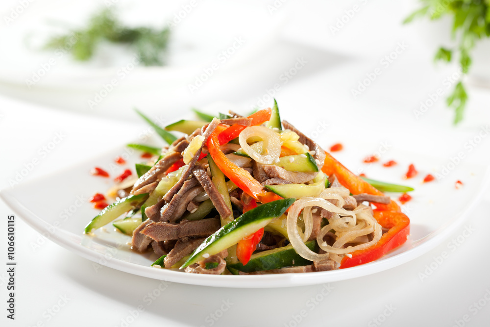 Salad with Beef Salad with Beef