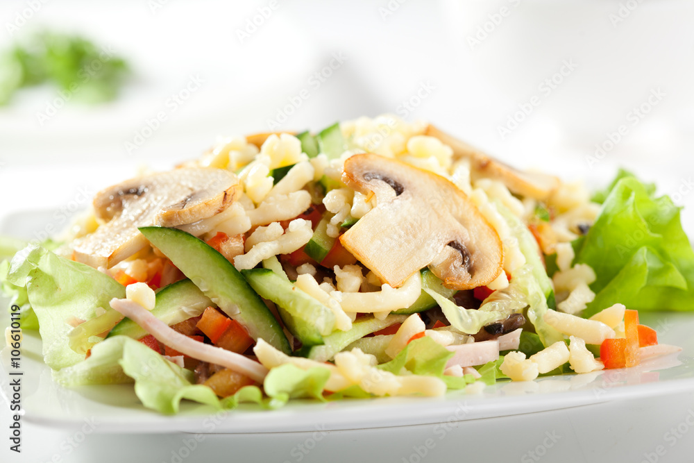 Mushroom and Vegetable Salad Mushroom and Vegetable Salad