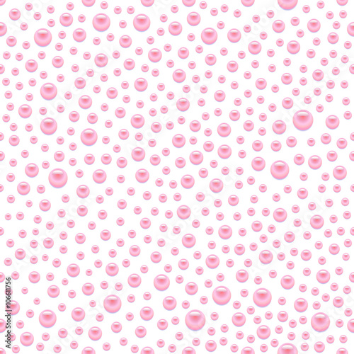 Scattered pearls seamless