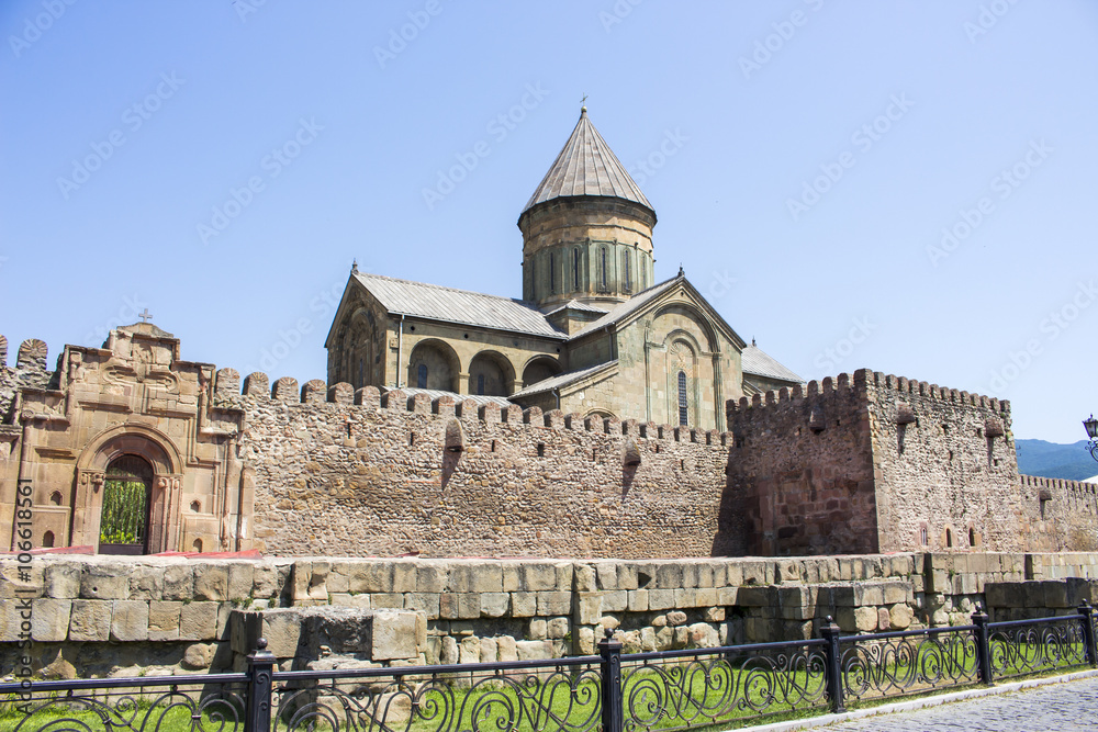 Great Monastery of Svetitskhoveli in the georgia