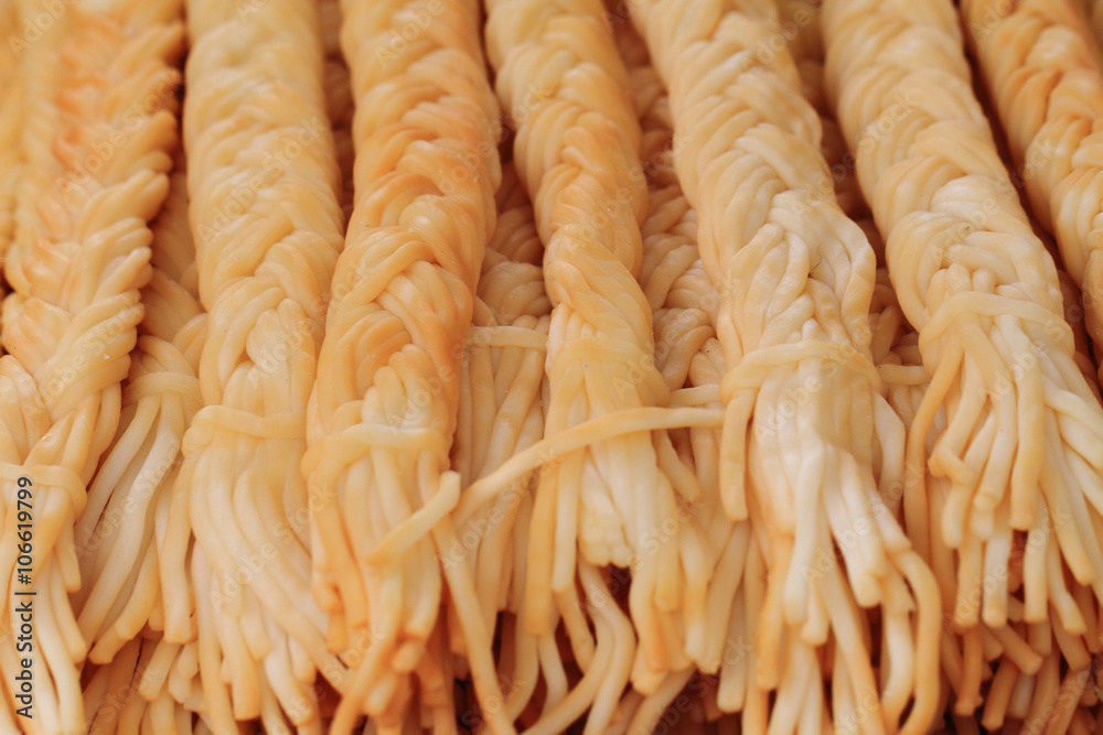 Fototapeta premium czech and slovak smoked cheese
