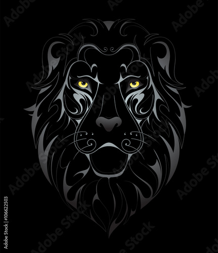 Fototapeta Naklejka Na Ścianę i Meble -  Lion head illustration