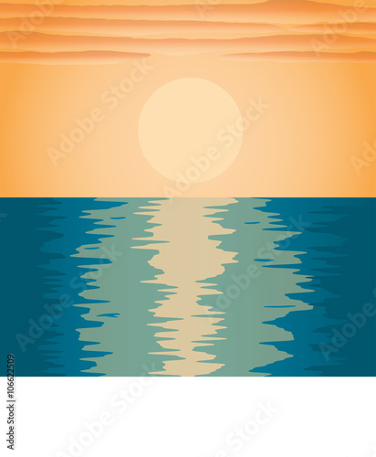 sea sunset