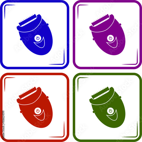 Women epilator icon