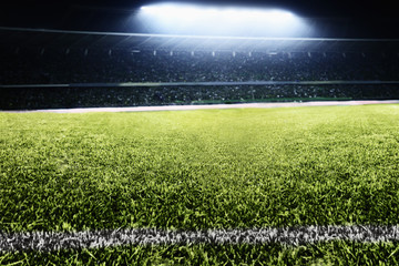 View of soccer field