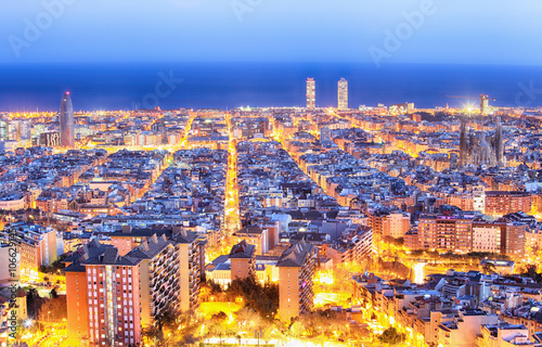 Barcelona at dawn