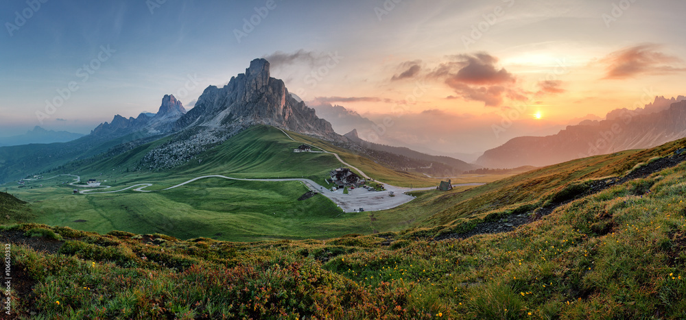 Fototapeta premium Widok na Alpy
