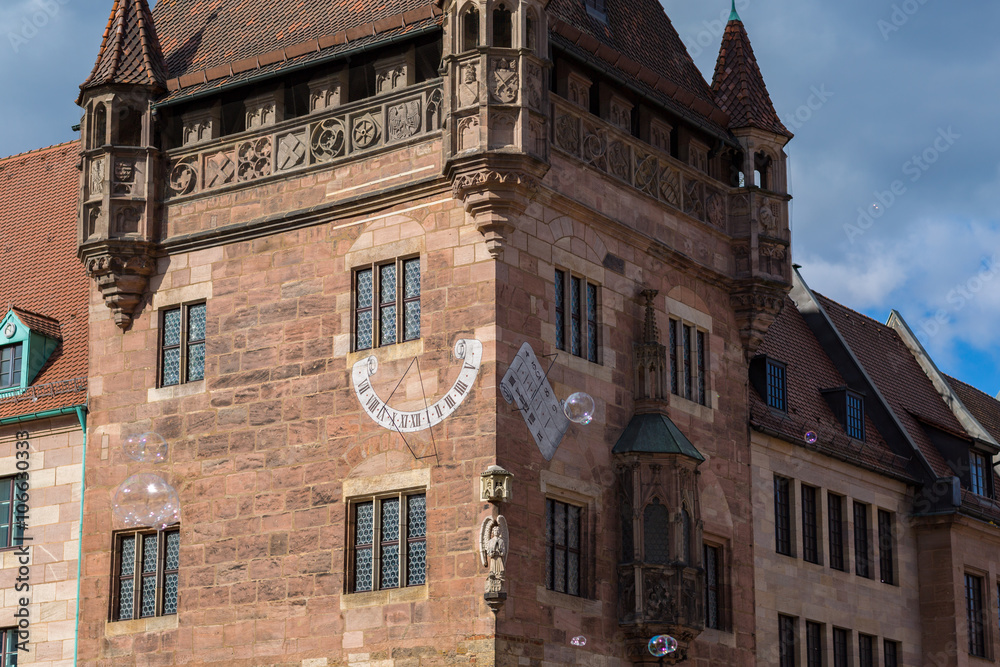 Fototapeta premium Nuremberg historical center