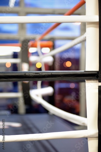 Corner of a boxing ring