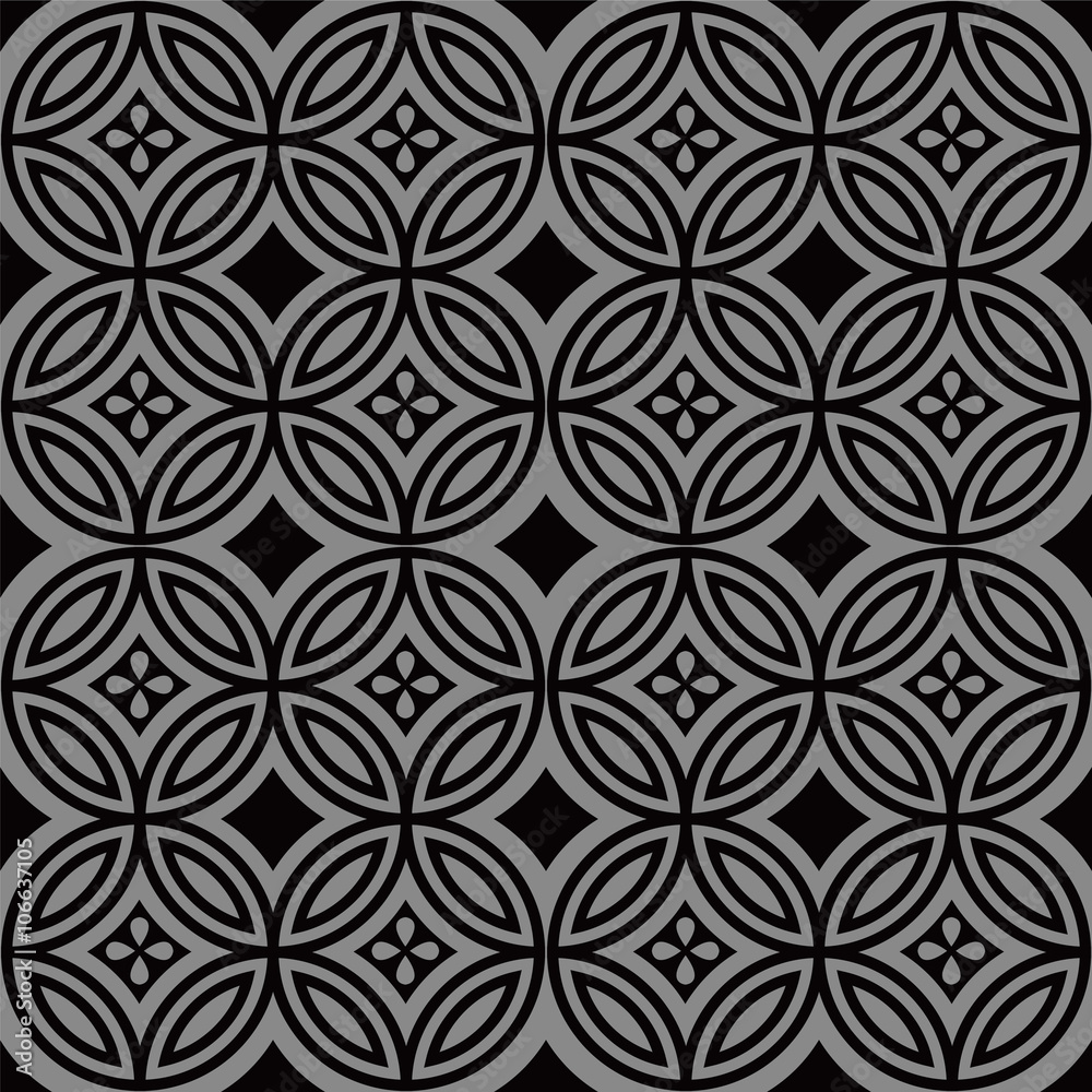 Elegant dark antique background image of round cross line flower Elegant dark antique background image of round cross line flower