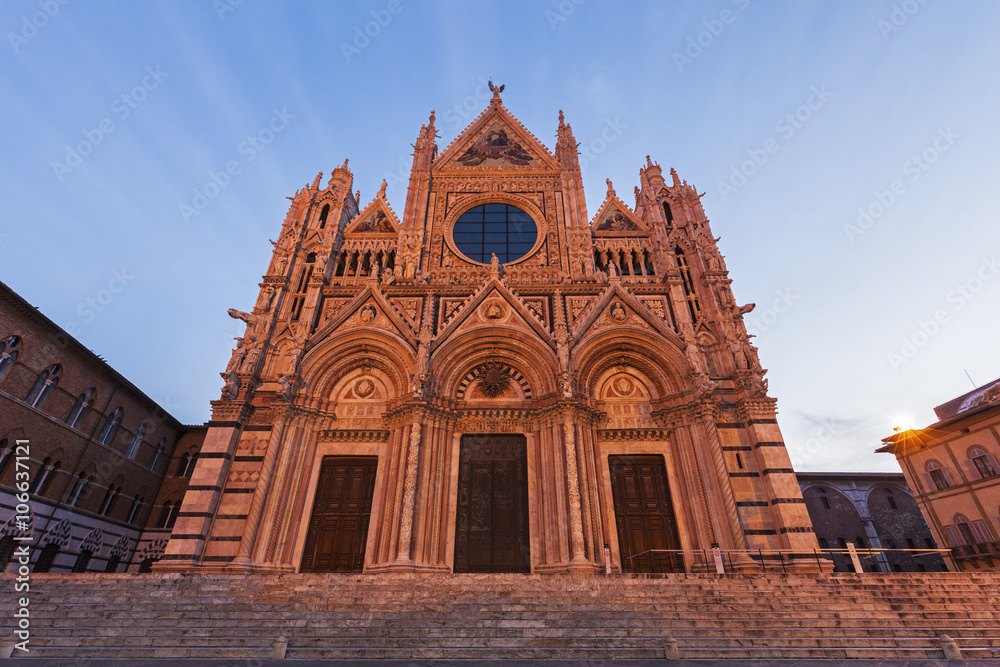 Naklejka premium Siena Cathedral in Siena