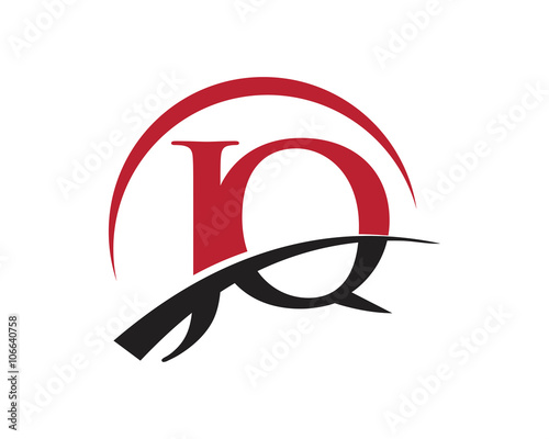JQ red letter logo swoosh