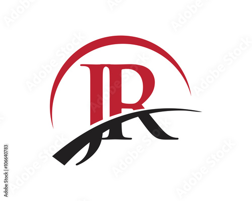 JR red letter logo swoosh