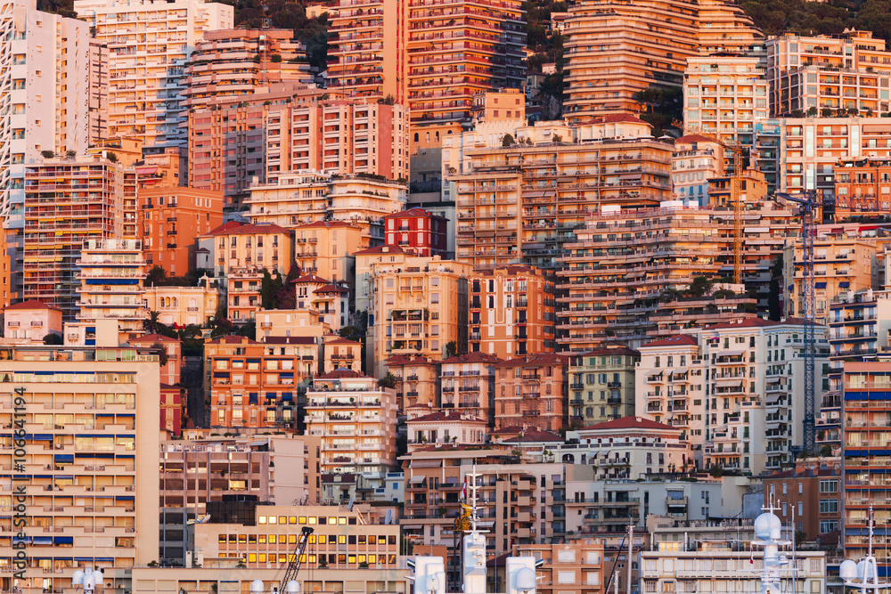 Obraz premium Monaco at sunrise