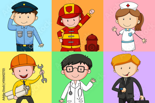 Different kind of occupations