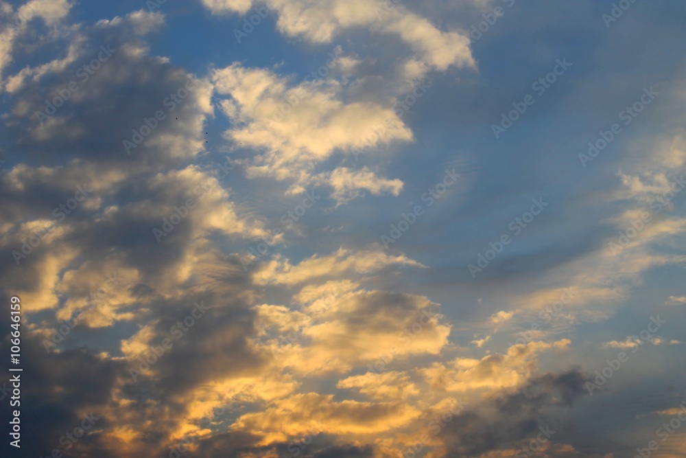 Obraz premium Sunrise sky