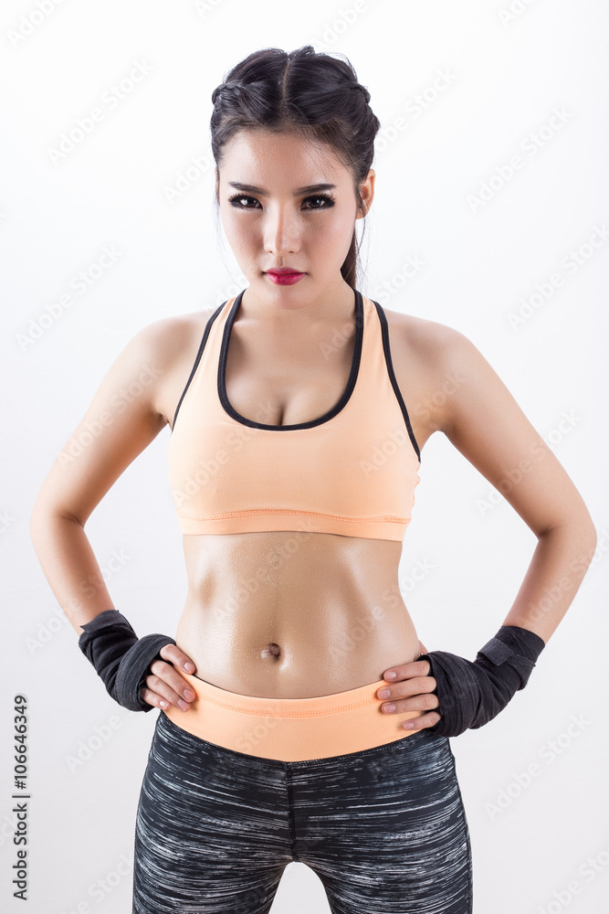 Boxing Woman Boxing Woman