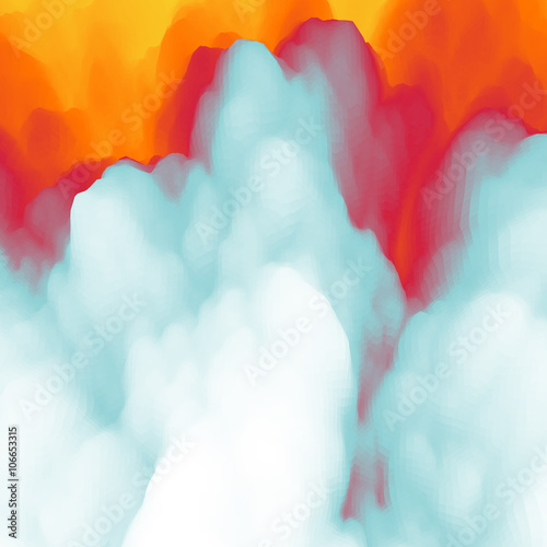 Lava. Abstract background. Modern pattern. Vector Illustration For Your Design. 