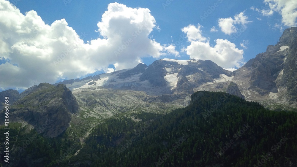 Fototapeta premium alta montagna