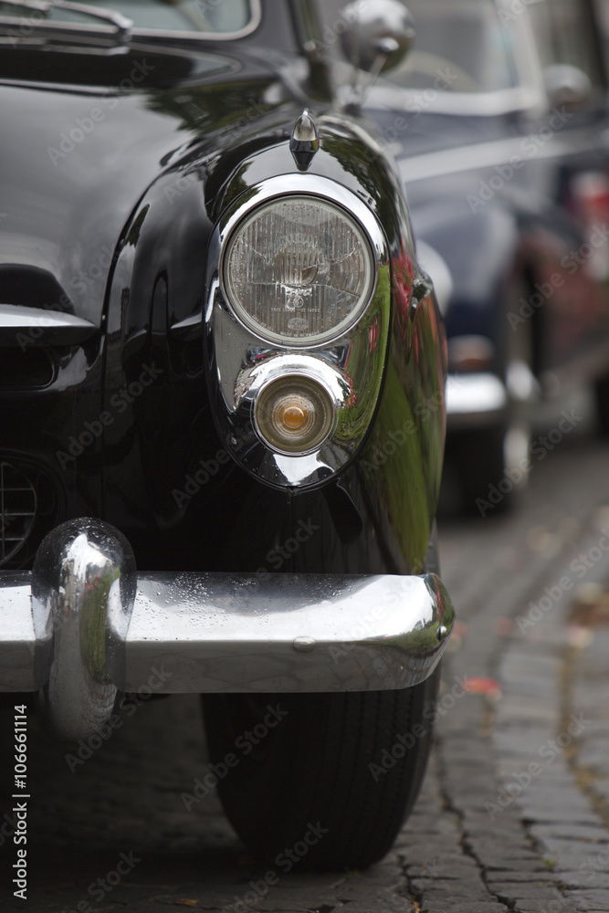 Naklejka premium Retro - Auto