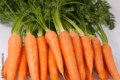 carrots isolated on white background