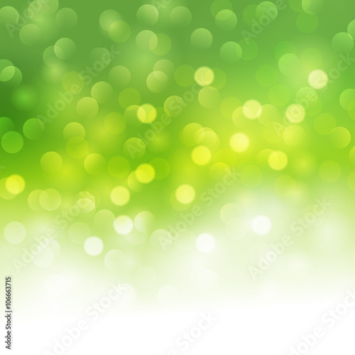 Vector bokeh light background