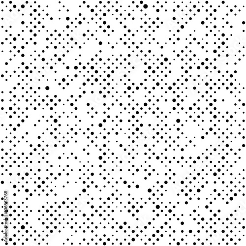 seamless background with black dots
