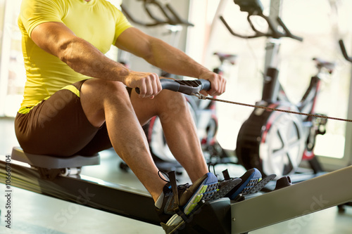 exercise on row machine