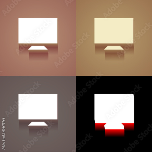 3_Vintage_Icons_With_Long_Shadow