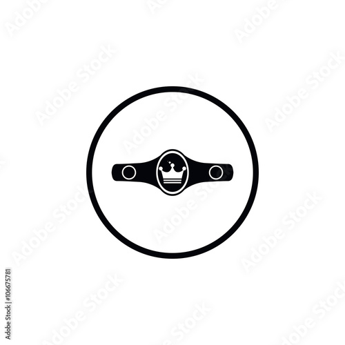 Free Download Icon boxing championship belt. - GFXLoad