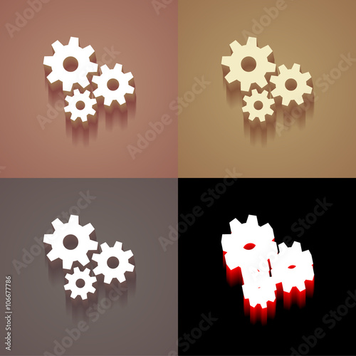 3_Vintage_Icons_With_Long_Shadow