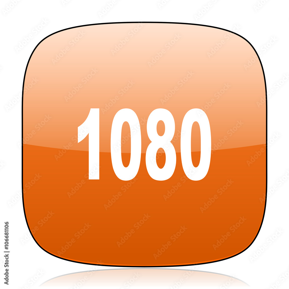 1080 orange square web design glossy icon 1080 orange square web design glossy icon