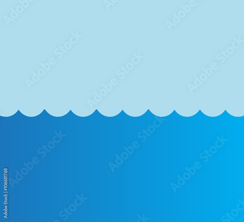 Sea vector illustration