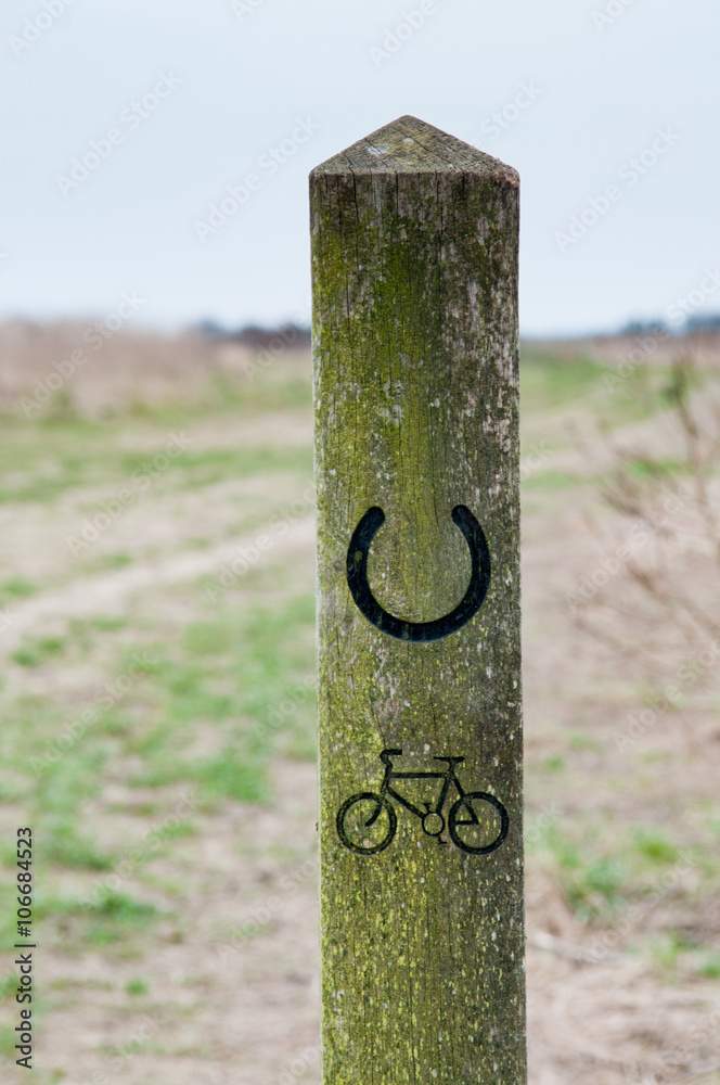 Obraz premium Country Sign post