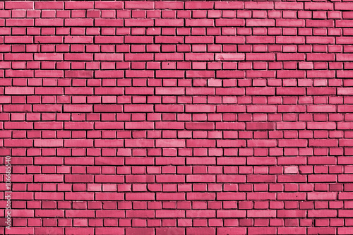 honeysuckle colored brick wall background