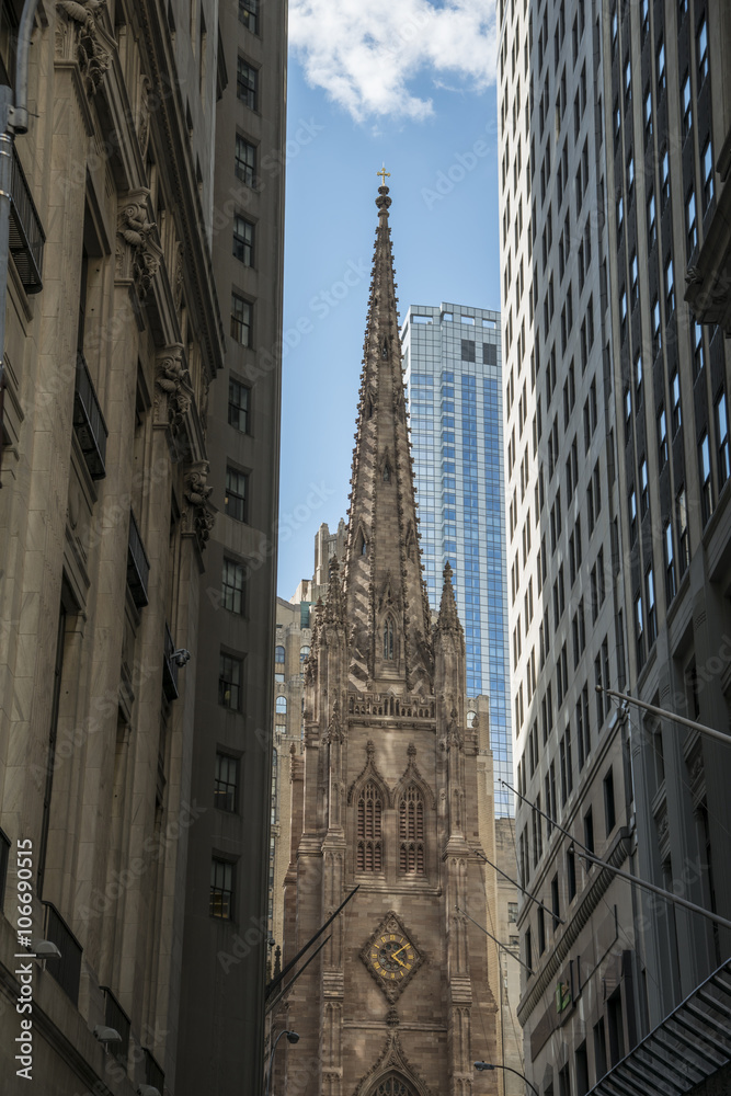 Trinity Church, New York City. USA.
