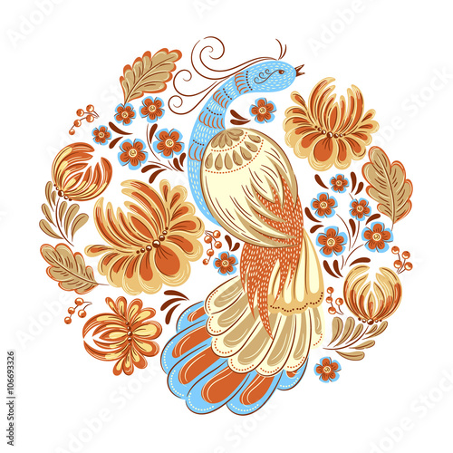 Fototapeta Naklejka Na Ścianę i Meble -  Bird in the Garden