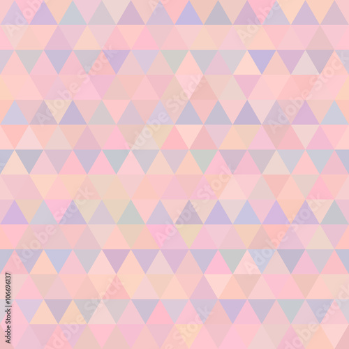 Vector geometric triangle seamless pattern.