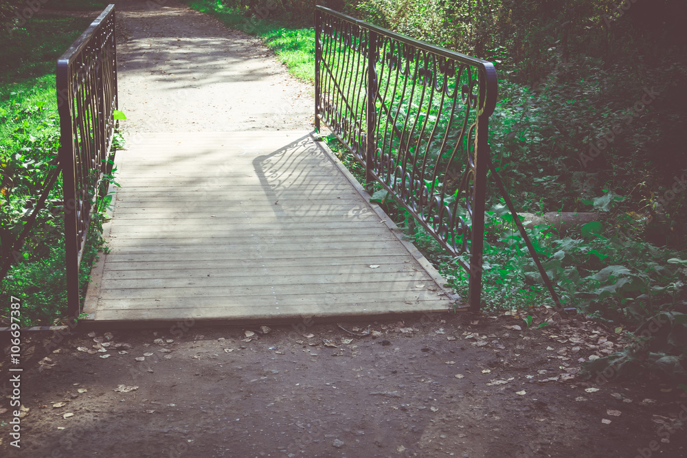 Obraz premium Bridge in the Park