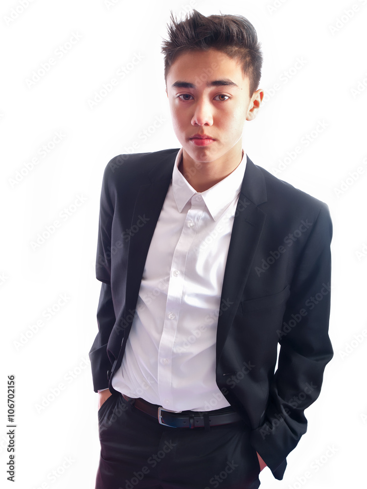 teenage boy wearing a suit teenage boy wearing a suit