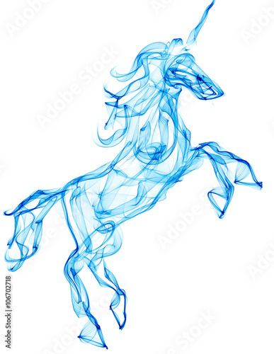 Air horse illustration