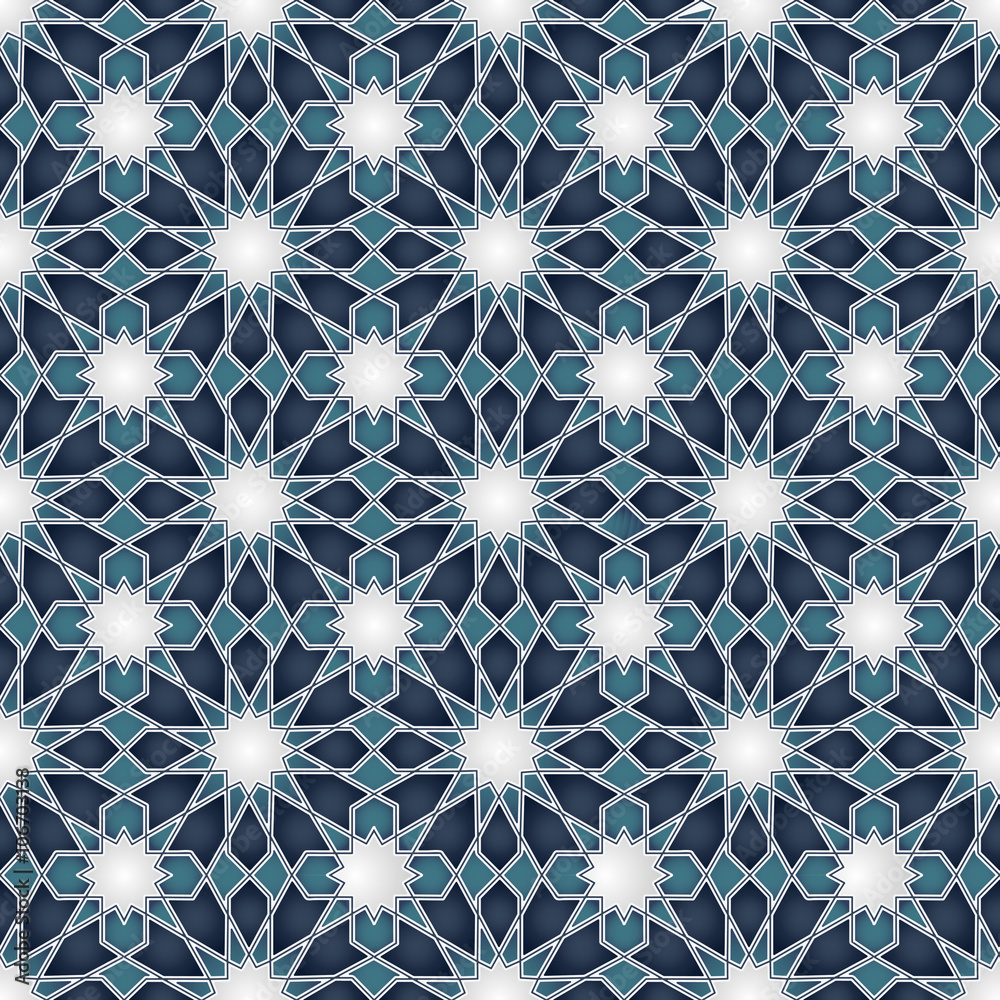Arabic ornament seamless pattern Arabic ornament seamless pattern