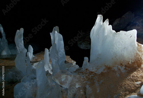 Grot of Golubinskaya Cave photo