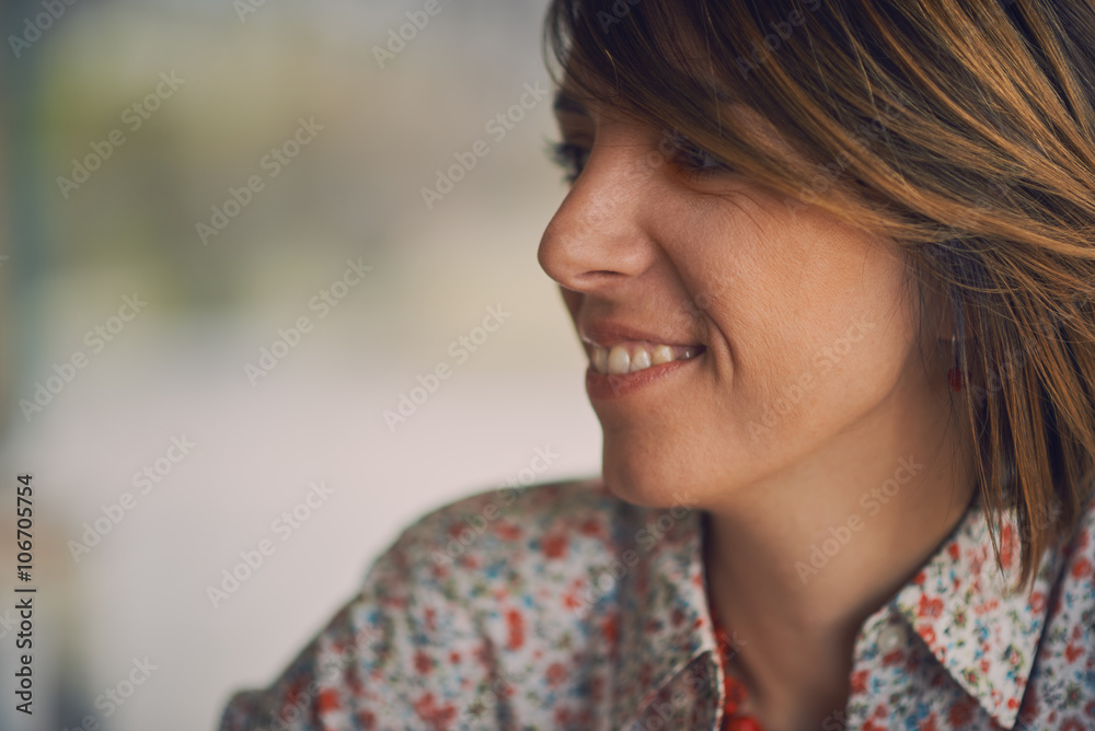 beautiful smiling girl