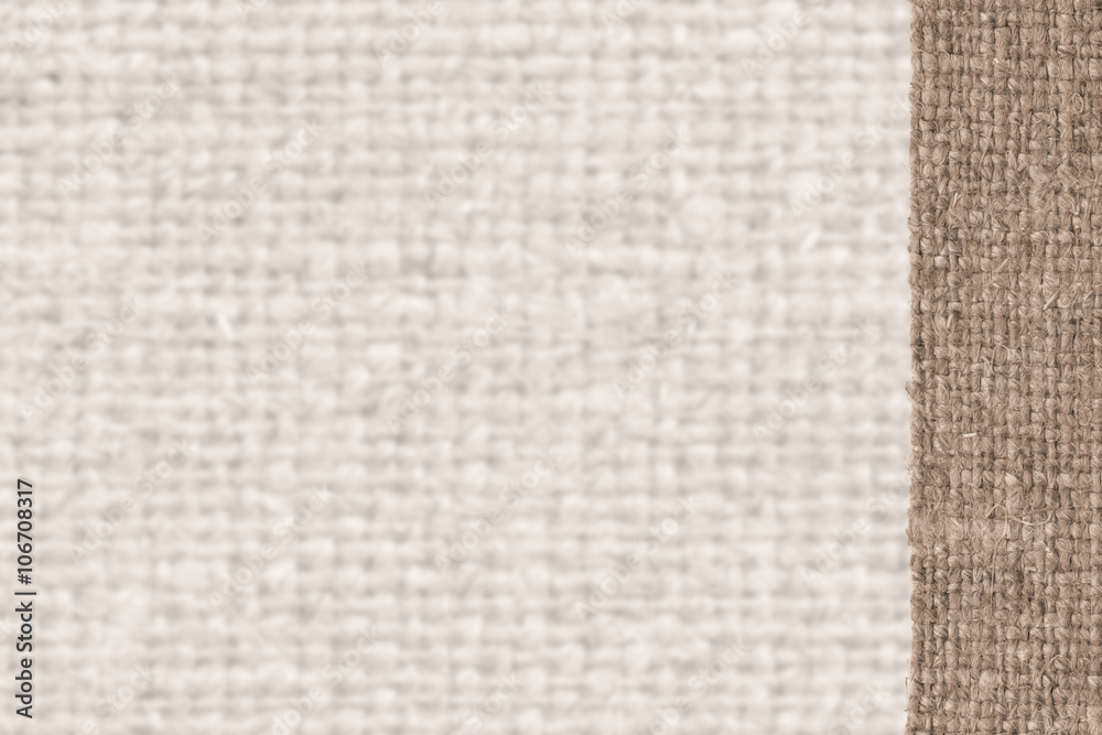 Fototapeta premium Textile tissue, fabric interior, mustard canvas, aged material, old background