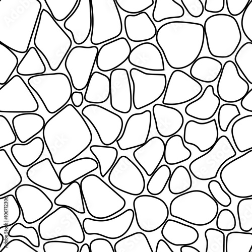Seamless rock wall abstract pattern