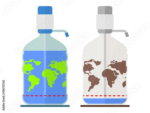 ecology water catastrophic dehydration planet