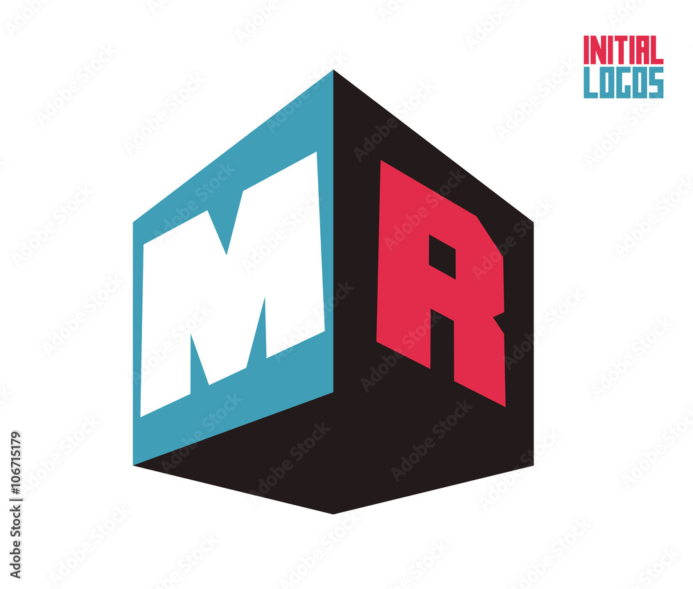 MR Initial Logo for your startup venture MR Initial Logo for your startup venture